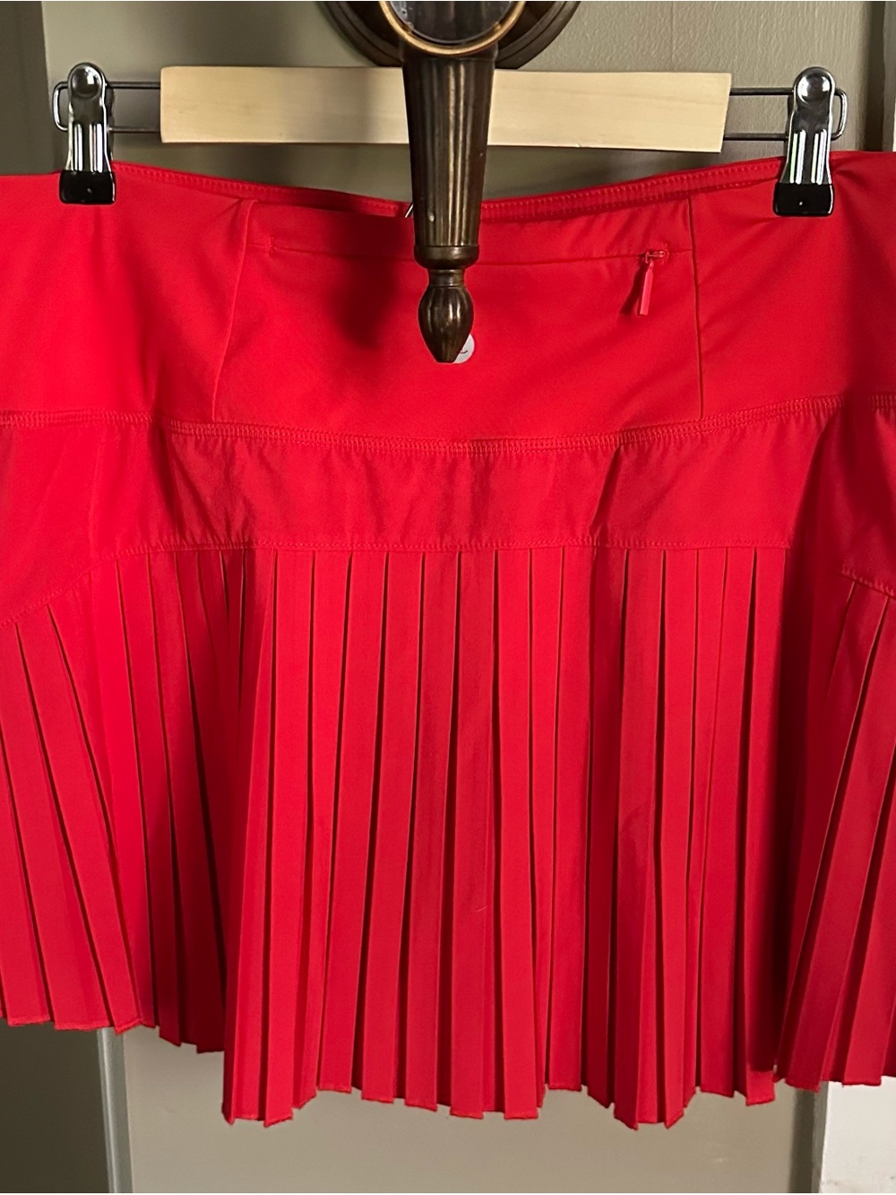 Red Pleated Women’s Skirt - TikTok Shop